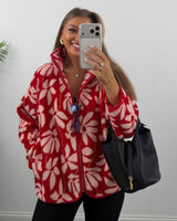 Jacket - Red - front view