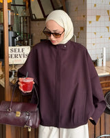 Jacket - Purple - front view
