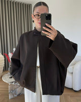 Jacket - Brown - front view