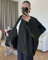 Jacket - Black - front view