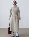 Jacket - Beige - front view