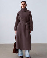 Jacket - Brown - front view