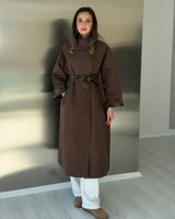 Jacket - Brown - front view
