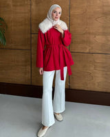 Jacket - Red - front view