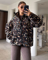 Jacket - Leopard - front view