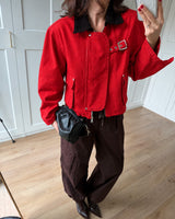 Jacket - Red - front view