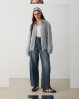 Jacket - Grey - front view