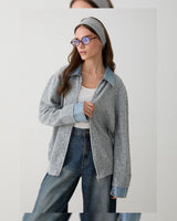 Jacket - Grey - front view