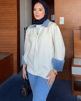 Jacket - White - front view