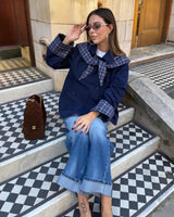 Jacket - Navy - front view