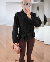 Jacket - Black - front view