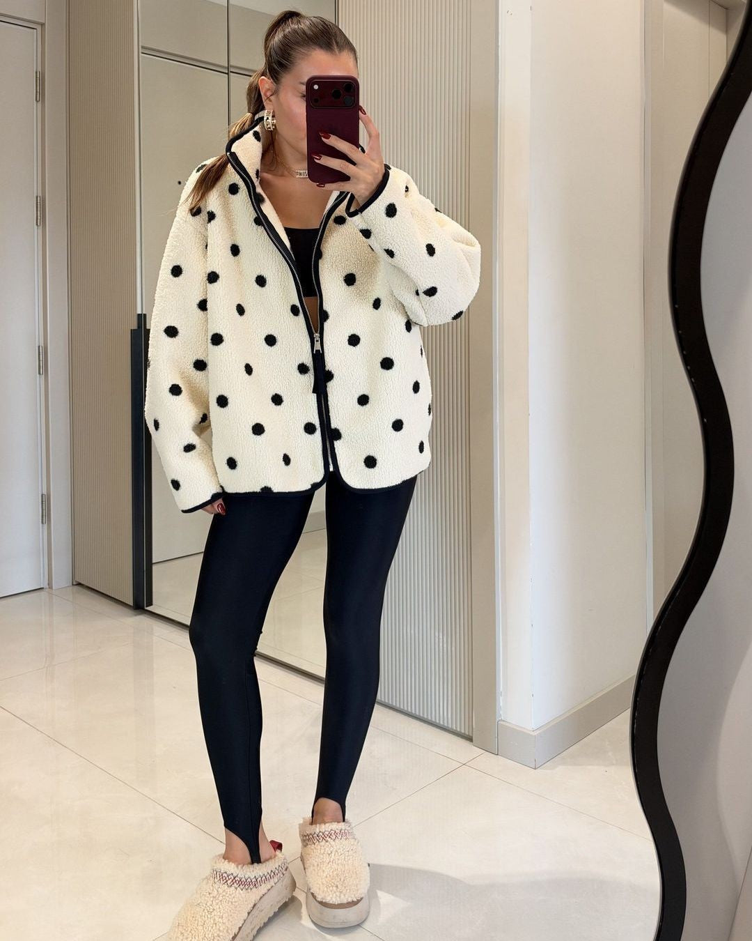 Jacket - Off White - front view