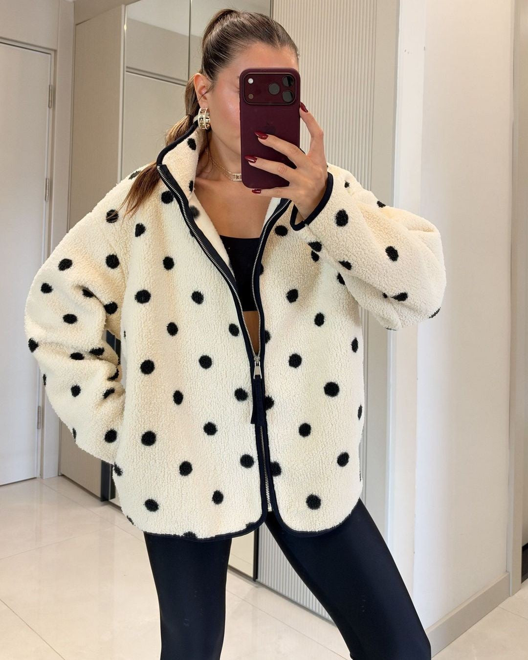 Jacket - Off White - front view