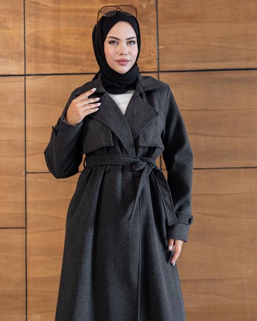 Jacket - Grey - front view