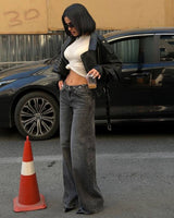 Jeans - Denim - three-quarter view