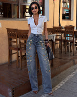 Jeans - Denim - front view