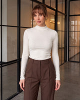 Must Have Basic Top - White - front view