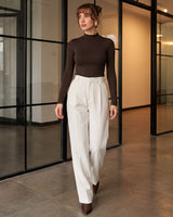Must Have Basic Top - Brown - front view