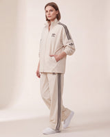 Must Have Track Set - Beige - three-quarter view