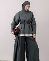Must Have Turtleneck Sweater - Dark Grey - front view