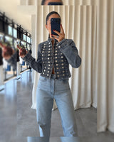 Napoleon Denim Jacket - Denim - front view