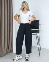 Pants - Black - front view