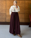 Pants - Purple - front view
