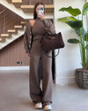 Set 3PC - Brown - front view