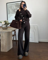 Set 3PC - Brown - front view