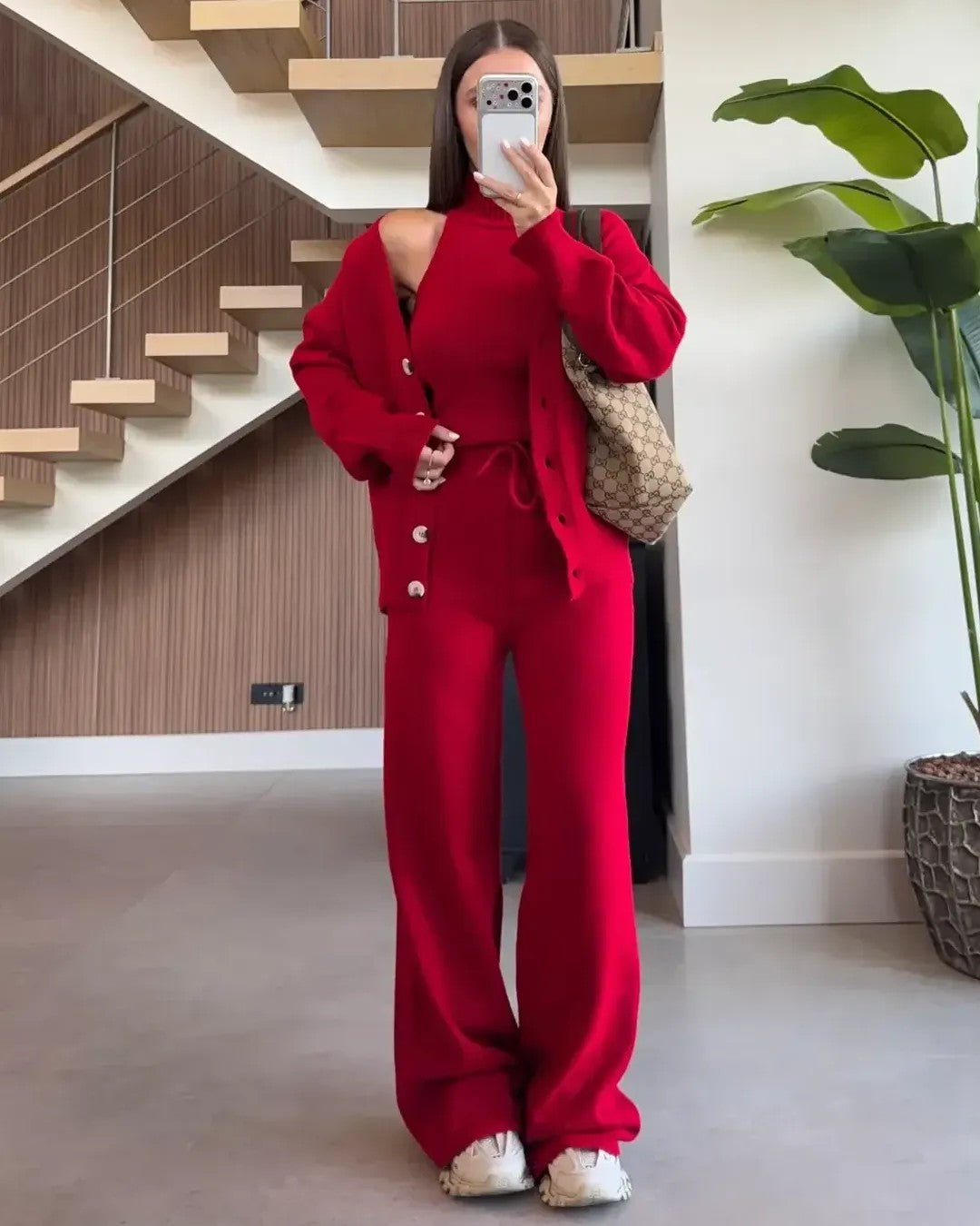 Set 3PC - Red - front view