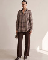 Shirt - Light Brown - front view