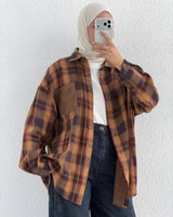 Shirt - Brown - front view