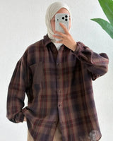 Shirt - Brown - front view