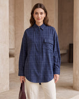 Shirt - Navy - front view