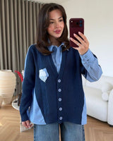 Shirt - Navy - front view