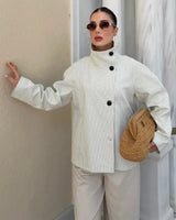 The Check Jacket - front view