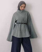 Top + Belt - front view