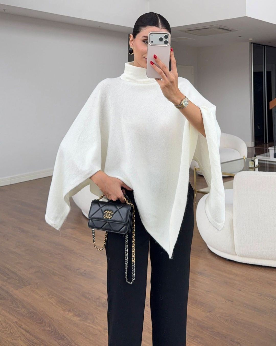 Top - Off White - front view