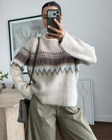 Top - Beige - front view