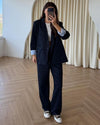 Soft Power Navy Suit - Navy - front view
