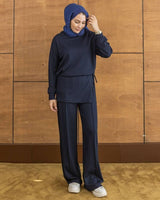 Two Piece Set - Navy - front view