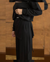 Two Piece Set - Black - detail
