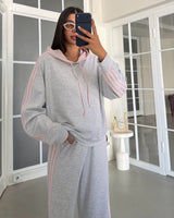 Two Piece Set - Grey - front view