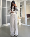 Two Piece Set - Grey - front view