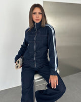 Two Piece Set - Denim - front view