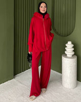 Two Piece Set - Red - front view