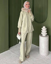 Two Piece Set - Mint - front view