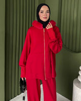Two Piece Set - Red - front view