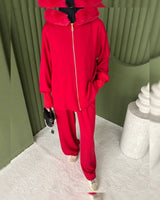 Two Piece Set - Red - front view