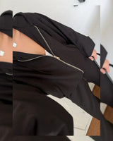 Two Piece Set - Black - detail